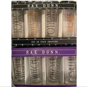 Rae Dunn Halloween Shot Glasses-2 Sets of 4